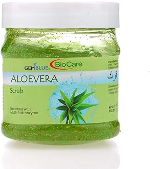 GemBlue Biocare Alovera Scrub, 500 ml