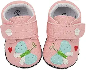 Sapatos para bebês meninos e meninas primeiro andar tênis antiderrapante sola de borracha para berço com estampa fofa