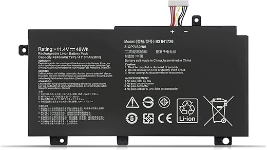 Laptop Battery Compatible for ASUS TUF Gaming FX504 FX504G FX504GD FX504GE FX504GM FX505 FX505DT FX505DV FX505DU FX505DY FX505GT FX505GE FX505GD…