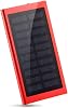 Solar Battery Bank - Lithium-Ion Energy Storage for Solar Panels, Off-Grid Systems, Home Backup, Durable Design, High Efficiency, Safe with Overcharge Protection - Red