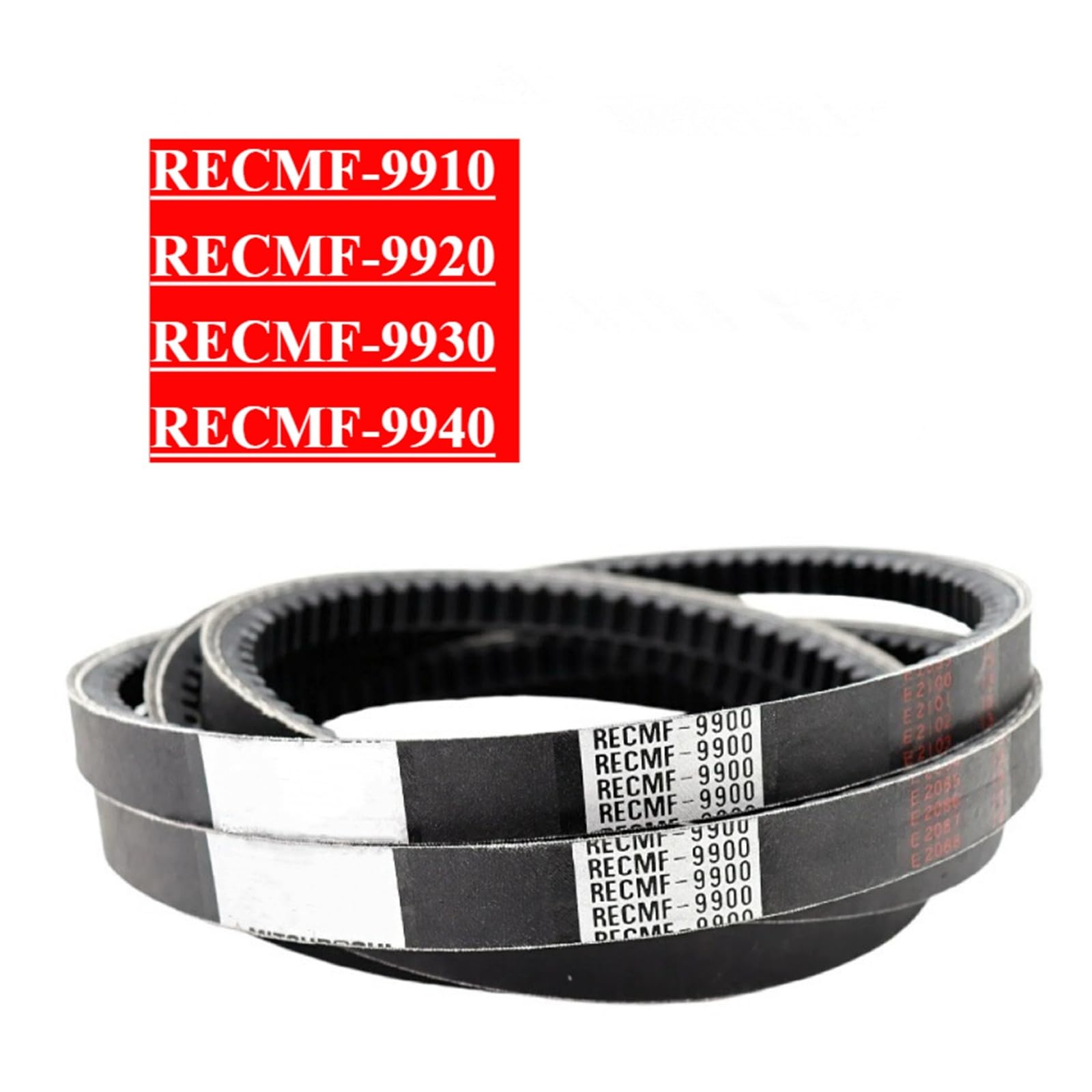 1 pz RECMF-9910 RECMF-9920 RECMF-9930 RECMF-9940 Cinghia Dentata Variatore Generatore Macchina Rasaerba Motore Auto Giappone Gomma V-cinghia(RECMF-9920)