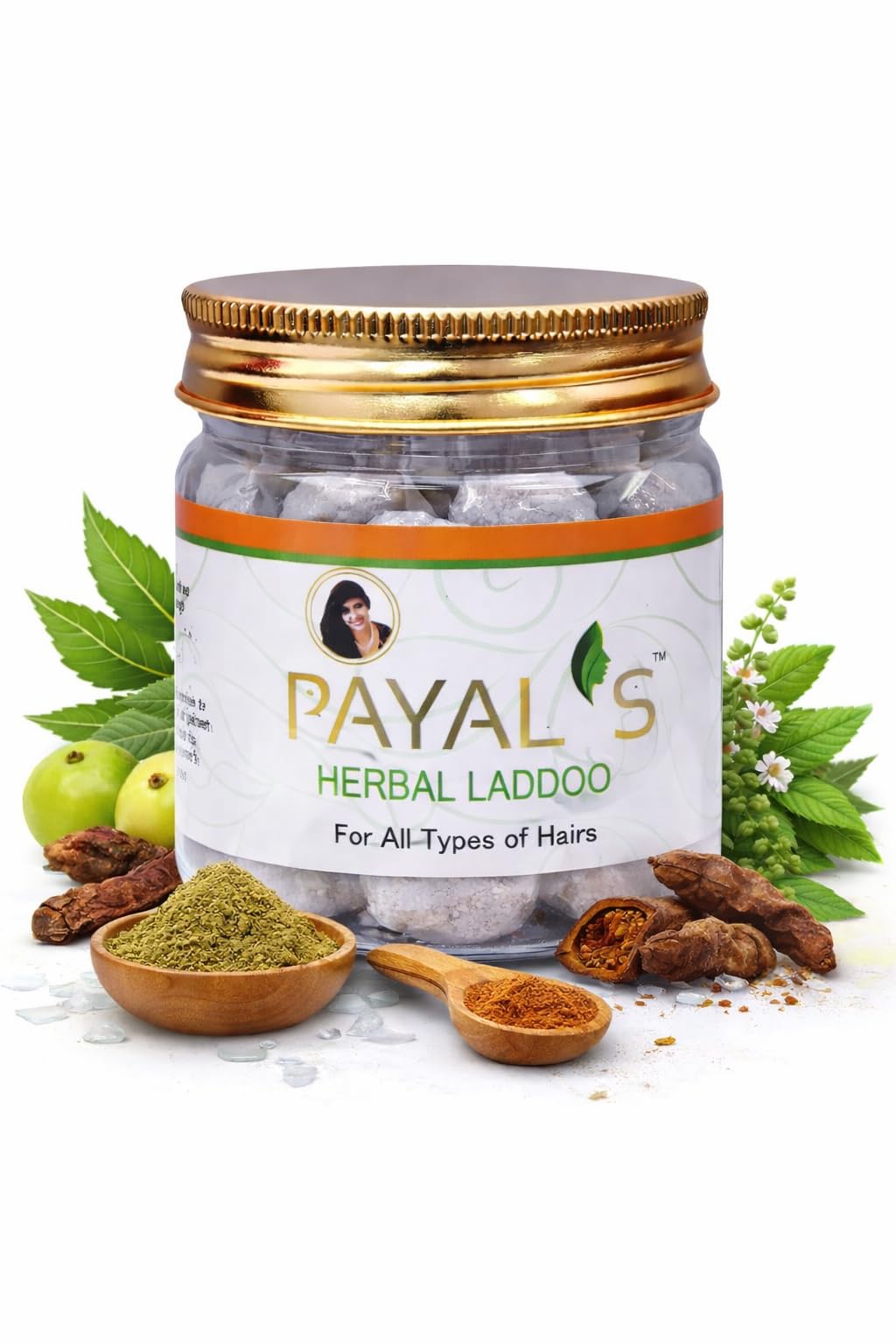Payal's Herbal Laddoo 75g Straightening | Natural Hair with Herbal Ingredients for Men and Women-image-38