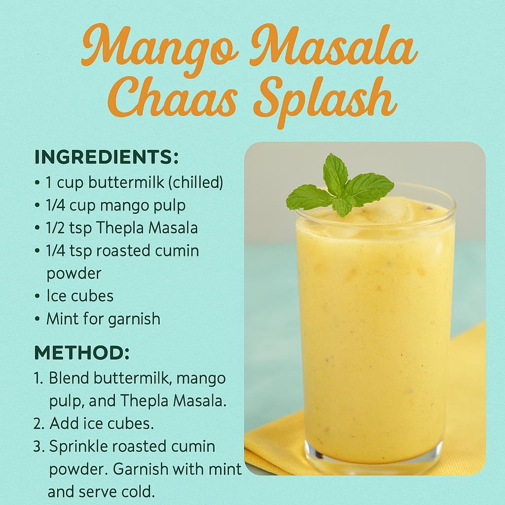 Phunti'S Thepla Masala - Swad Aisa Joh Har Theple Ko Khaas Bana De | Flavor Enhancer For Gujarati Theplas | Add Authentic Gujarati Magic To Your Theplas | 90 Gm - Image 7 thumbnail