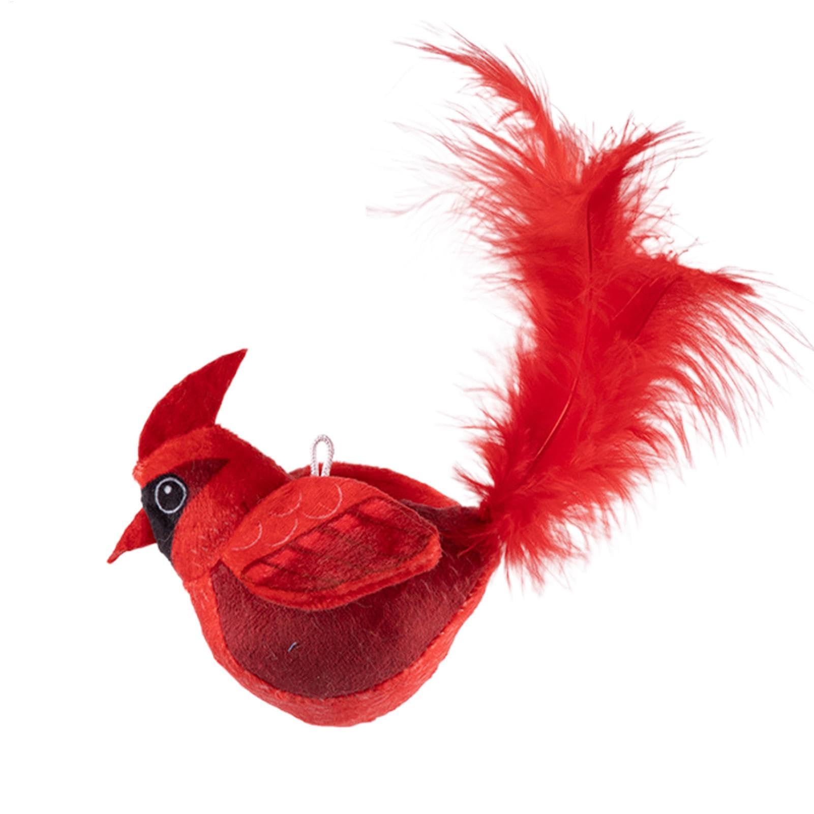 Cat Bird Toy Flapping - Cute Cat Toy Chirping Birds, Chirping Cat Toy | Interactive Encourages Play Realistic Bird Cat Toy, Intimate Companion Cat Toy Bird Flaps, Automatic Cat Toy for Cats Kittens