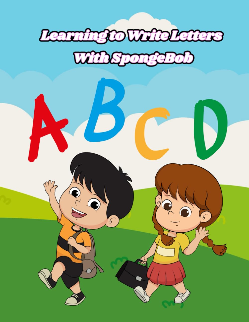Learning to Write Letters With SpongeBob (Alphabet Island)