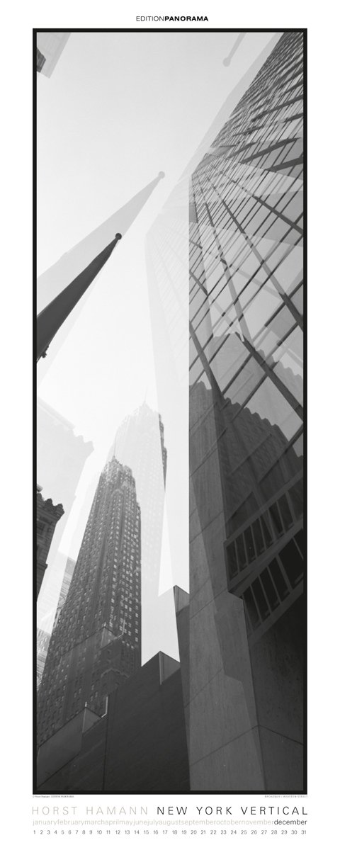 New York - Magnum Kalender immerwährend: Panorama Kalender m. immerwährendem Kalendarium