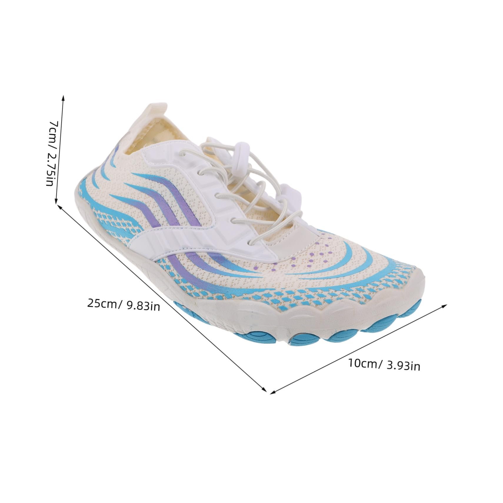 Scarpe da Acqua Unisex Asciugatura Rapida Antiscivolo Scarpe Barefoot da Spiaggia Fiume Trekking Piscina Surf con Suola in Gomma per Camminata su Terreni Bagnati
