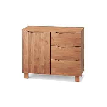 お値下げ中　ベルメゾン　アルダー材　キャビネット　幅60cm Amazon｜[ベルメゾン] キャビネット アルダー材 ナチュラル D 幅