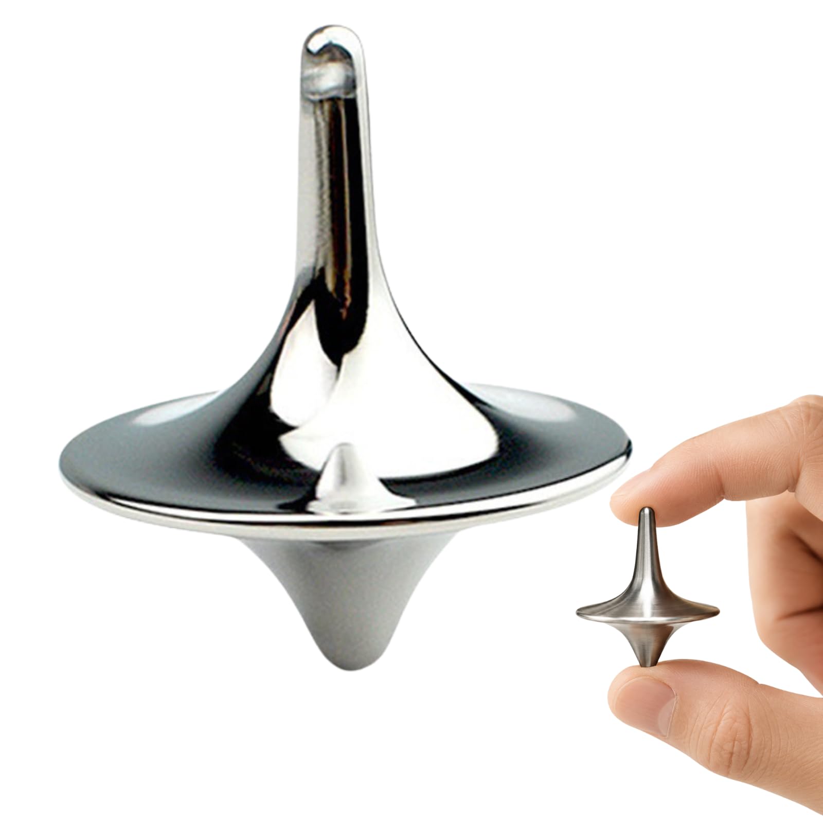 Precision Metal Spinning Top Desktop Gyro Fidget Decoration