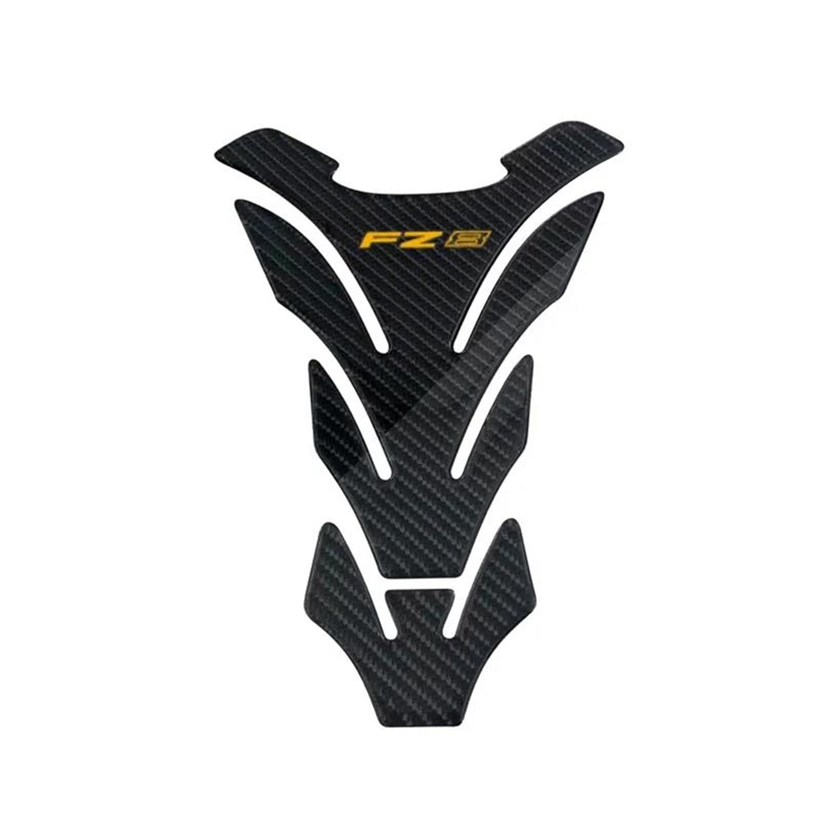 for Yamaha FZ8 FZ Carbon Fiber Tank Gas Cap Fuel Filler Pad Cover Sticker