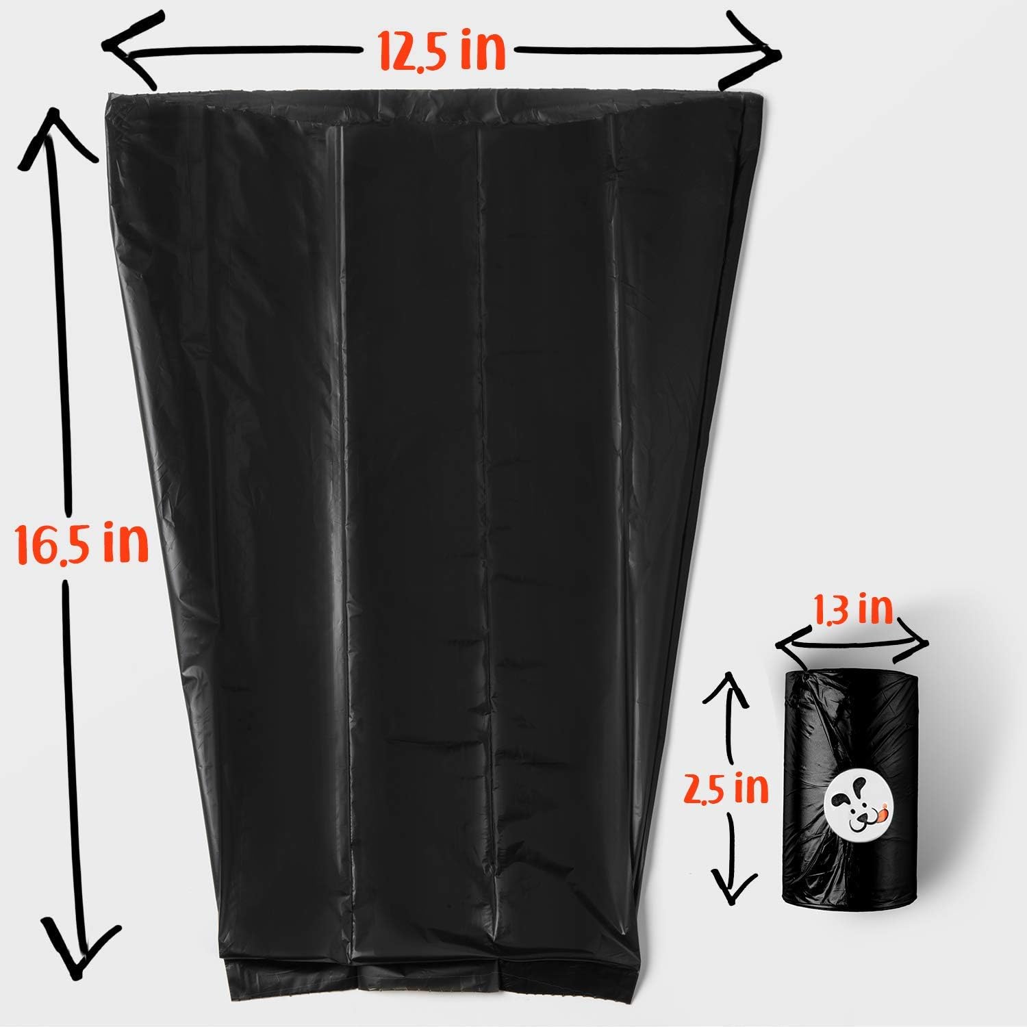 Large Pooper Scooper (Kiwi) and Large Waste Bags (Biodegradable) Bundle