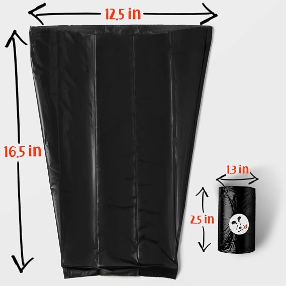 DogBuddy Large Pooper Scooper (Mist) and Large Waste Bags (Biodegradable) Bundle