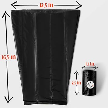 DogBuddy Large Pooper Scooper (Mist) and Large Waste Bags (Biodegradable) Bundle