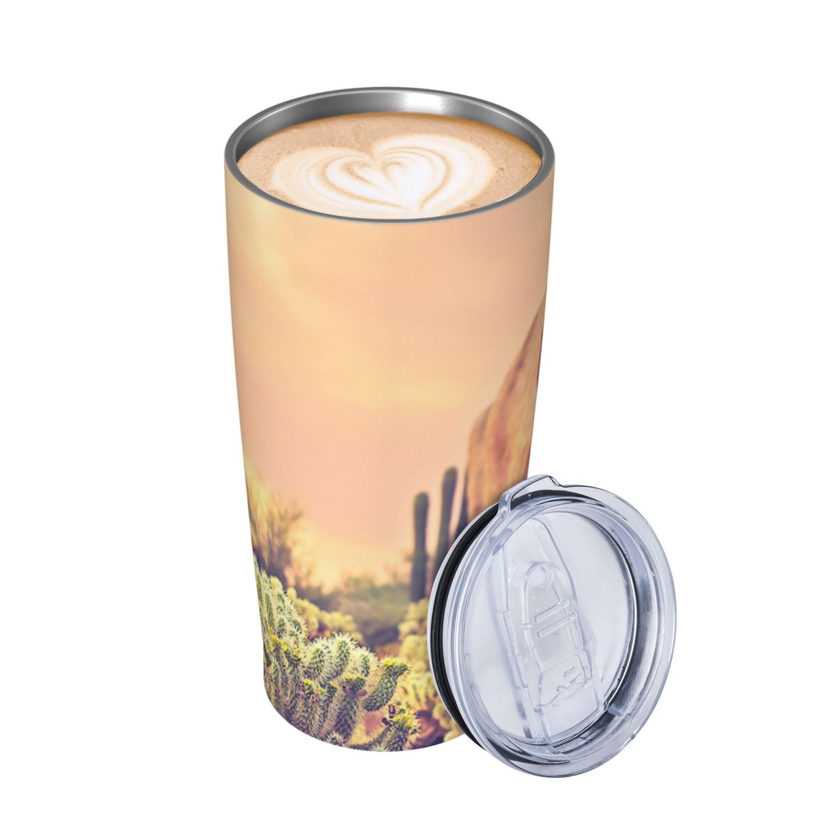 Tazza Termica Da Viaggio Baeology 590 Ml – Acciaio Inox, Isolata, Con Cannuccia E Manico - 3