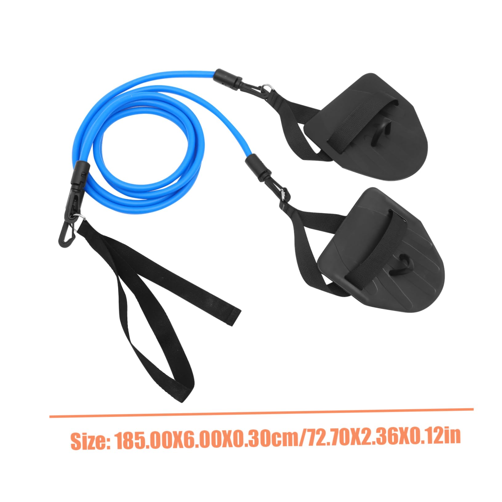 GALPADA Swimming Resistance Training Belt for Adults Pros Attachment Swim Resistance Band for Pool Exercises