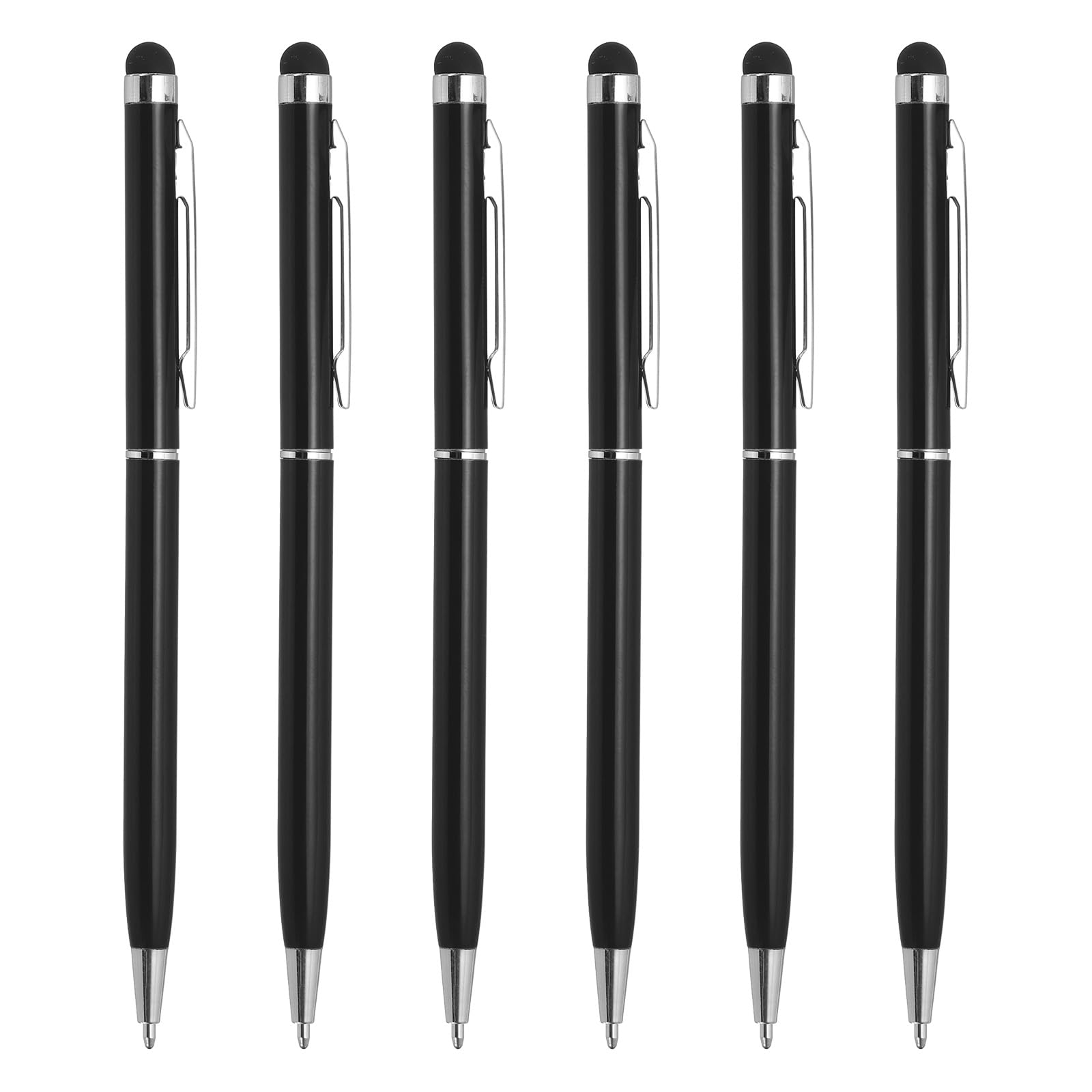 QUARKZMAN 5-in-1 Touchscreen Stift Set – Kapazitiv & Resistiv, Aluminium, Rot