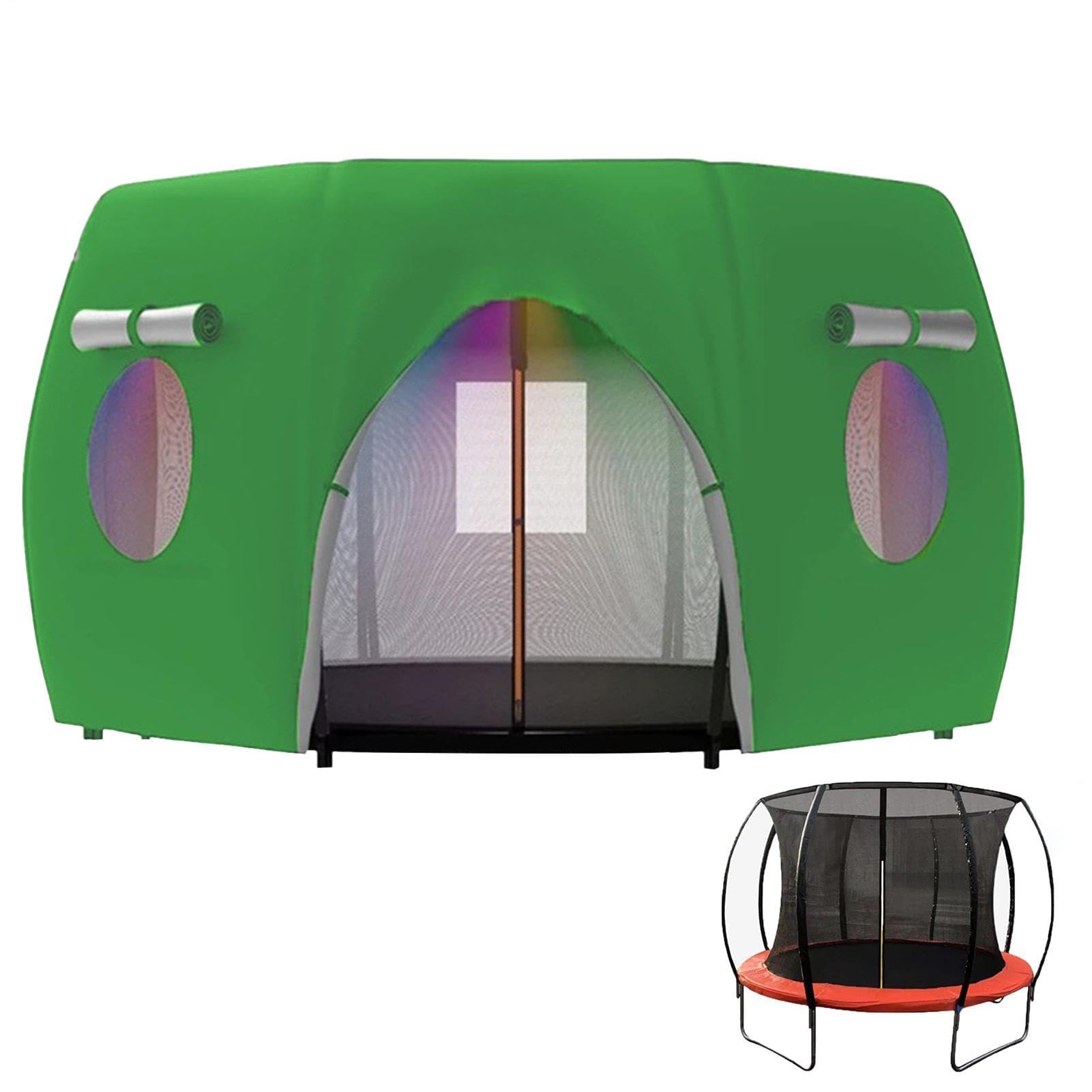 Rutyuily Trampoline Tent Cover Waterproof UV Resistant Tent
