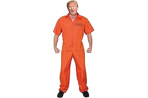 Donald Trump Orange Prison Suit Cardboard Cutout