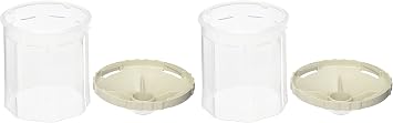DeVilbiss DPC606 DeKups Reusable Sleeve/Lid - 24 oz. Capacity, Pack of 2