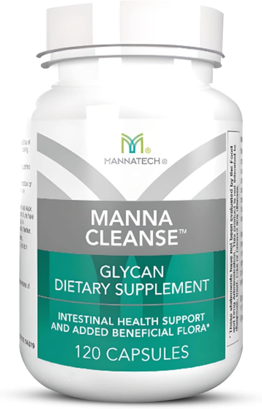 Mannatech Digestive Enzymes and Probiotics - Powered by Ambrotose Derived from The Aloe Vera Plant - Digestive and Colon Cleanser Helps Support Overall Gut Heath - MannaCleanse 120 Capsules