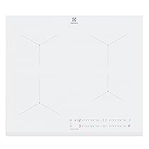 Electrolux Serie 300 Piano Cottura a Induzione 4 Fuochi da Incasso, LIL61443BW, 60 cm, Funzione Power, Direct Access, 590×520 mm, Bianco