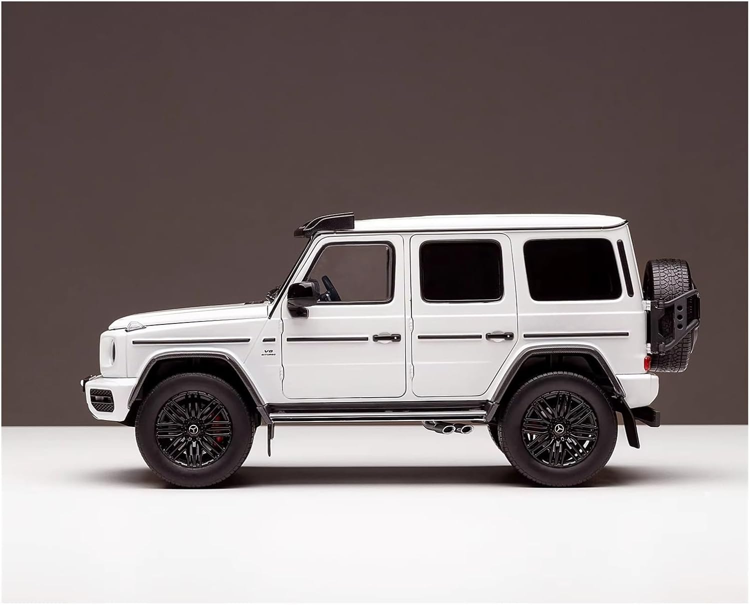 1:18 for G63 4x4 Diecast Model Scale Car Model Gifts Collectors(White,with Box)