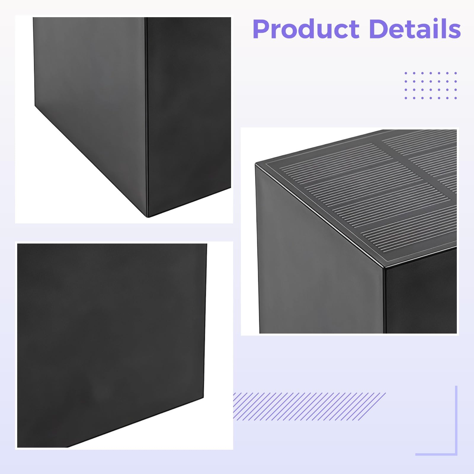Lot de 2 appliques murales solaires d'extérieur à LED, alliage d'aluminium, appliques murales solaires étanches, blanc chaud/RVB, pour terrasse, jardin