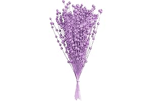 100Pcs Sparkling Purple Christmas Tree Picks