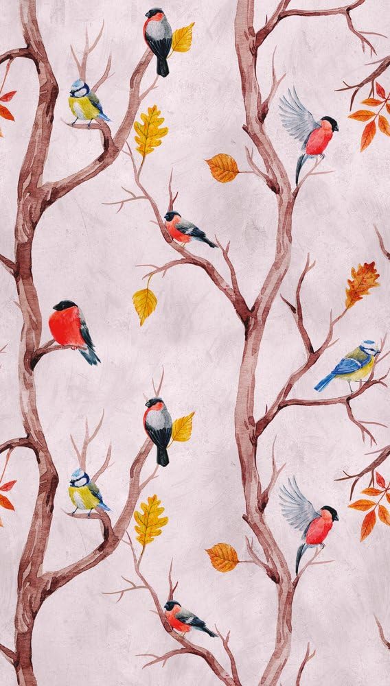 A.s. Création Available In Pink And Brown Colour Livingwalls Cottage The Wall Non-Woven Wallpaper 1.59 M X 2.80 M Pink Brown Yellow Made In Germany 382301 382301
