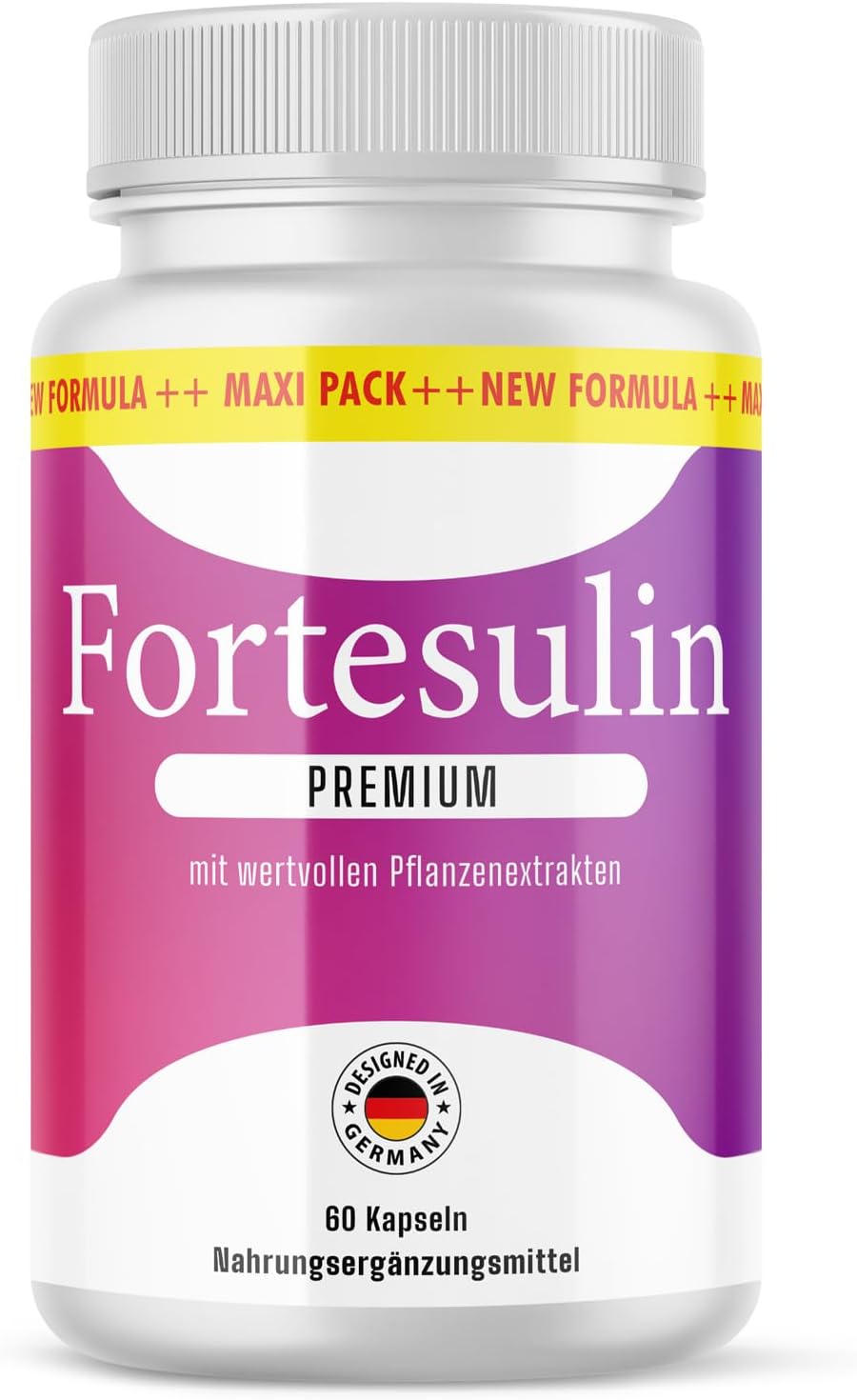 Fortesulin Premium Capsules For Your Wellbeing Easy to Use Contents 60 Capsules