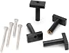 MGA015PB6 Trolling Motor Rubber Mounting Isolator Kit for Motor Mounts-Set of 4