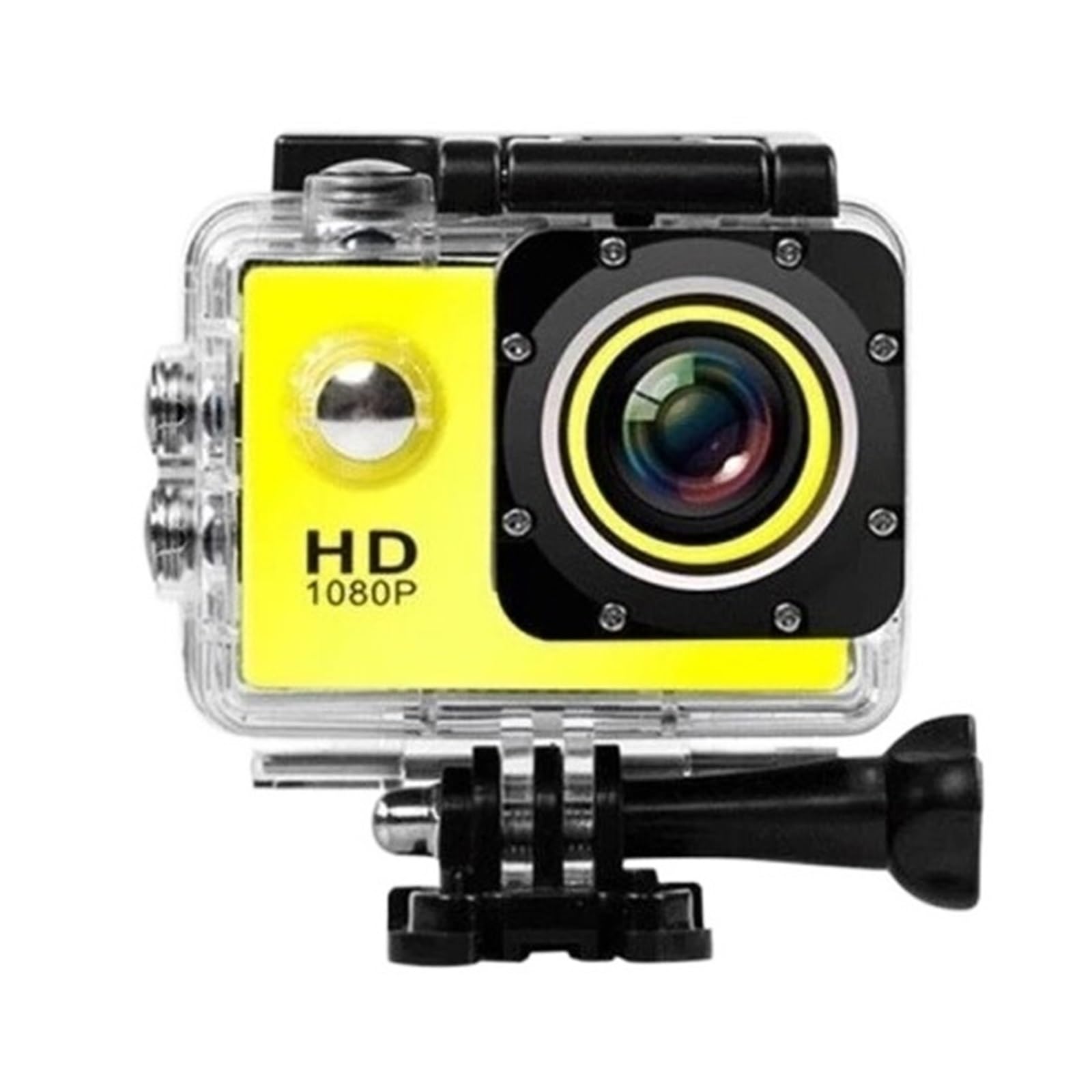 Macchina Fotografica d'azione Azione Sportiva Videocamera for Registrazione Subacquea Impermeabile Videocamera Full HD Cam Videoregistratore for Esercizi estremi(Blue)