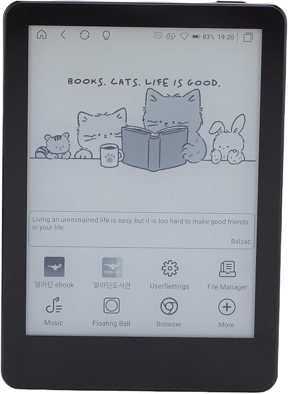 Touch Screen E-Reader for Black