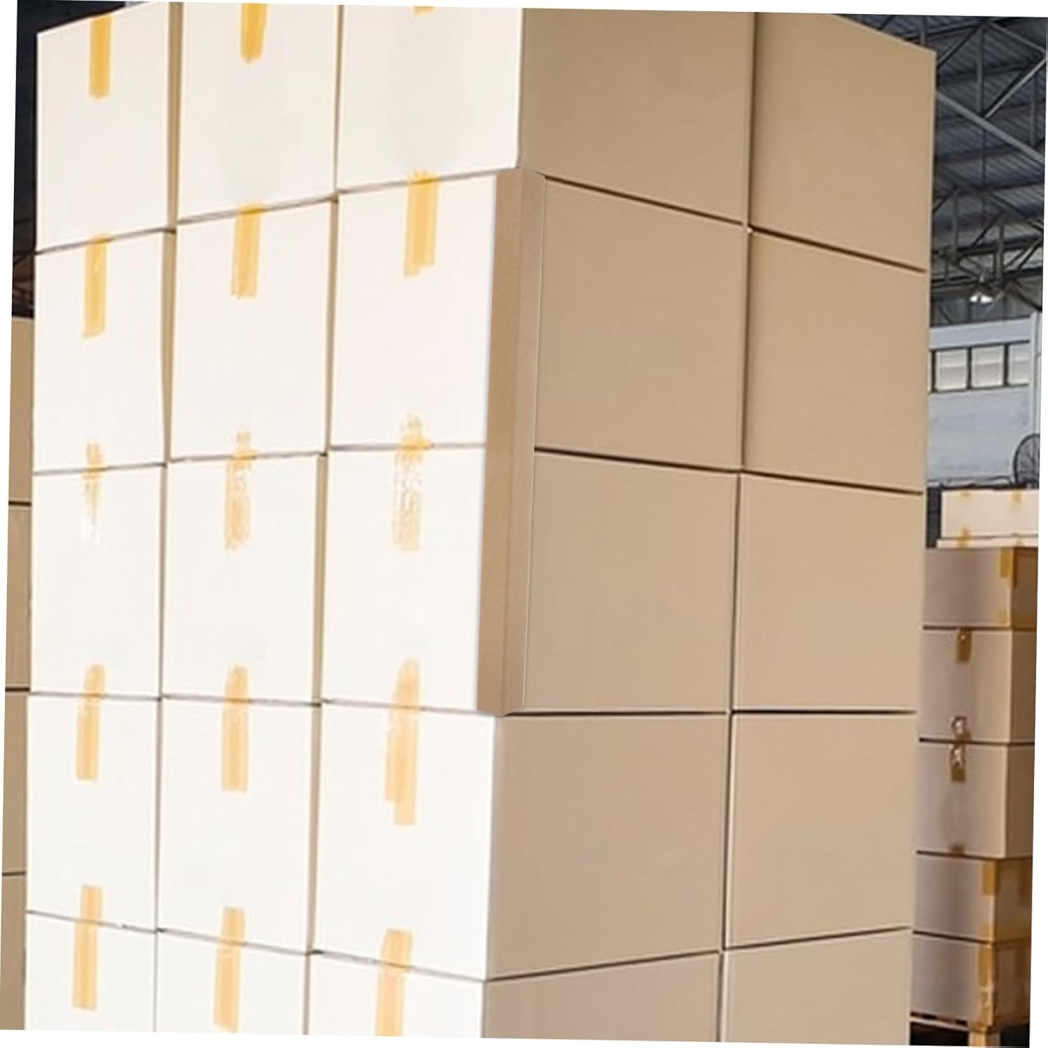 24pcs Shaped Cardboard Box Corner Protectors Box Corner Protectors for Carton Packaging Shipping Supplies Sturdy Edge Guards for Furniture