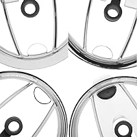 Vista 9 de Paquete de 3 tapas para vasos de 20 onzas, a prueba de derrames, resistente a salpicaduras, con pajilla, para estilo antiguo, tazas de 20 onzas, gris