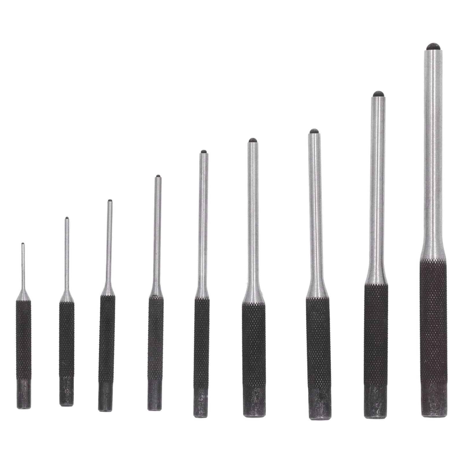 HERCHR goupille, Chasses-Goupilles, Lot de 14 poinçons à goupilles cylindriques, Outils de réparation avec Marteau pour Automobile, Montre, Bijoux et Artisanat