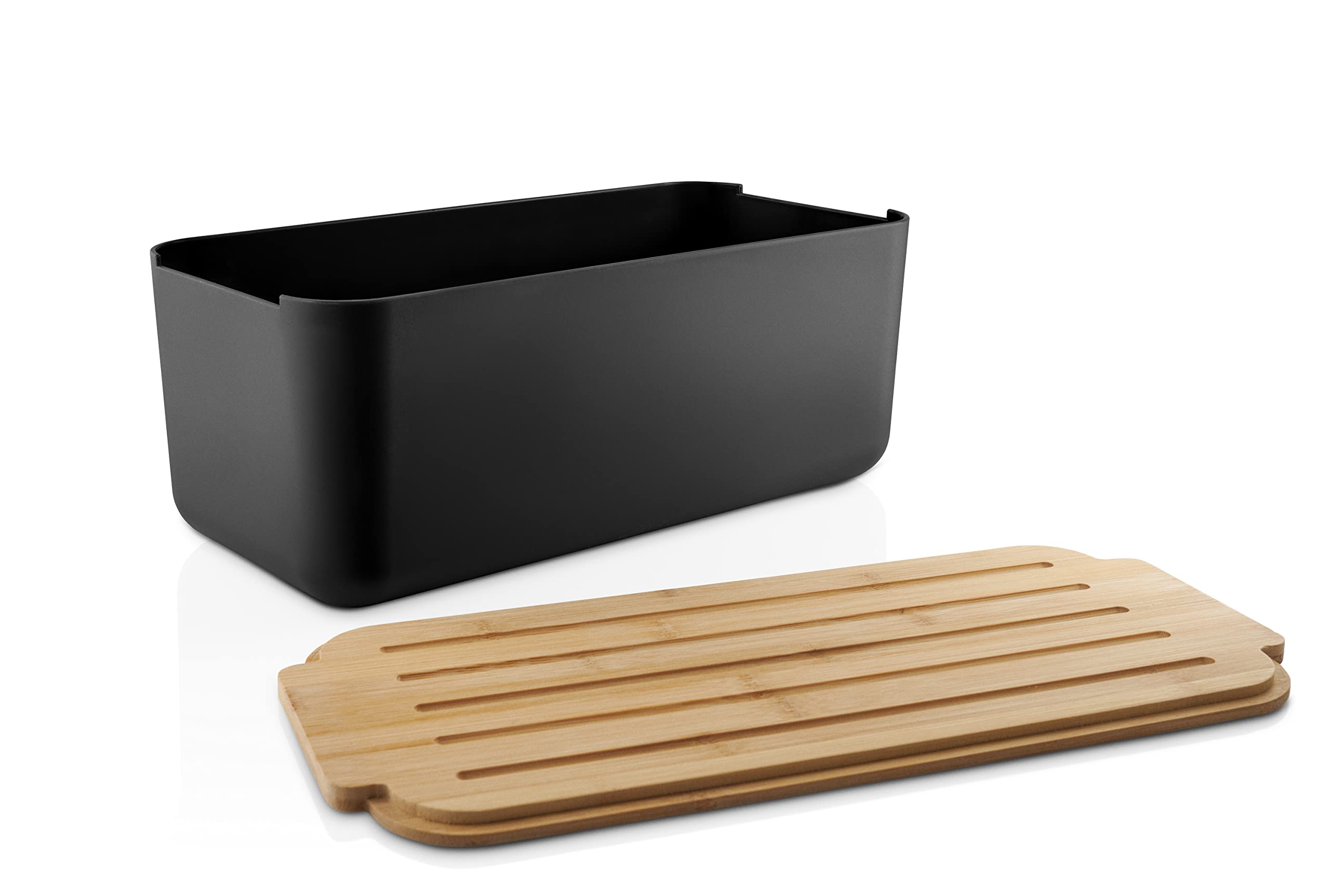 EVA SOLO | Brotkasten |Optimale Aufbewahrung, die das Brot frisch und lecker hält | black