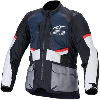 Alpinestars Motorcycle, Deep Blue/Black Ice/Gray