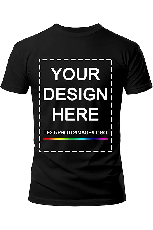 KAMKOO Custom T Shirts Men/Women Design Your Own...