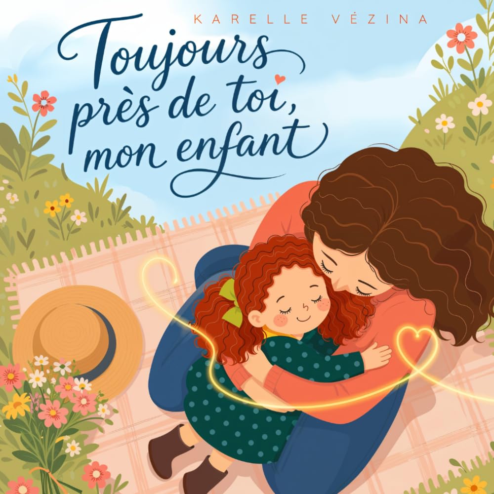 Toujours près de toi, mon enfant: Livre en français pour les enfants de 2 à 5 ans sur l’amour, la confiance et le réconfort