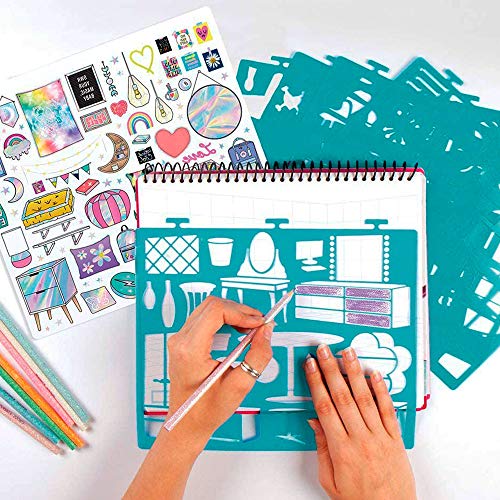 Fashion Angels Interior Design Sketch Portfolio Full Size Sketch Book, Coloring & Activity Book - Thumbnail 2