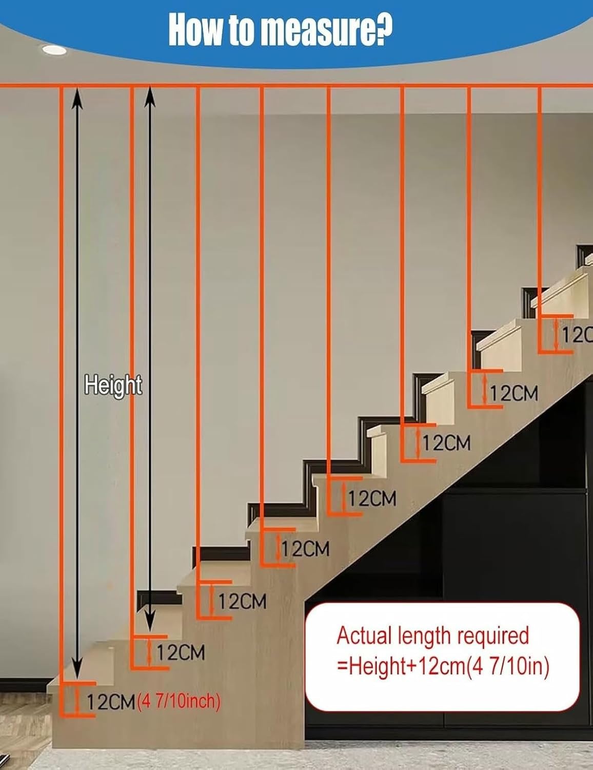 Decor Balusters for Staircase Interior Side Mounted, Modern Iron Indoor Stair Spindles, Replacement DIY Metal Guradrail Post