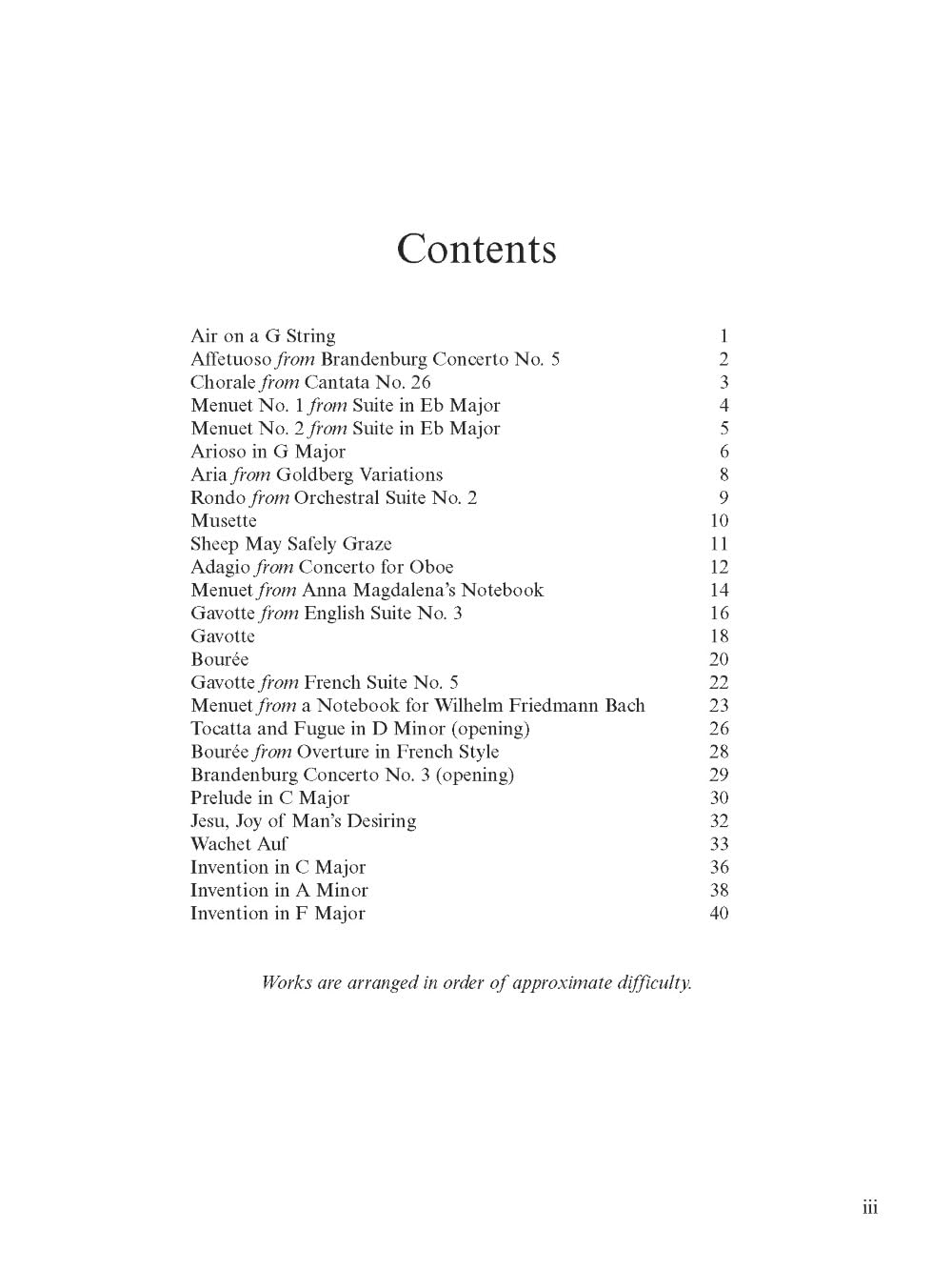 My first book of bach piano: For the Beginning Pianist with Downloadable Mp3s