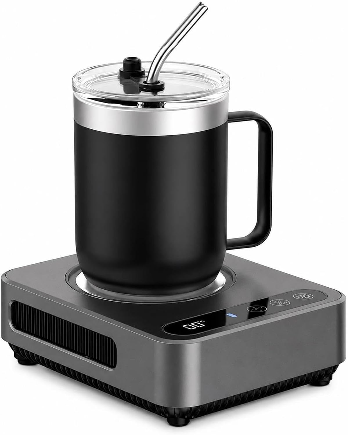 Portable Beverage Cooler Cup, Smart Coffee Mug Warmer