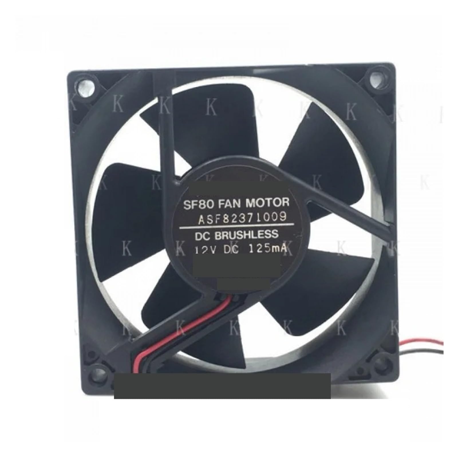BRODEFUP ASF82371009 8025 12v 125ma cooling fan