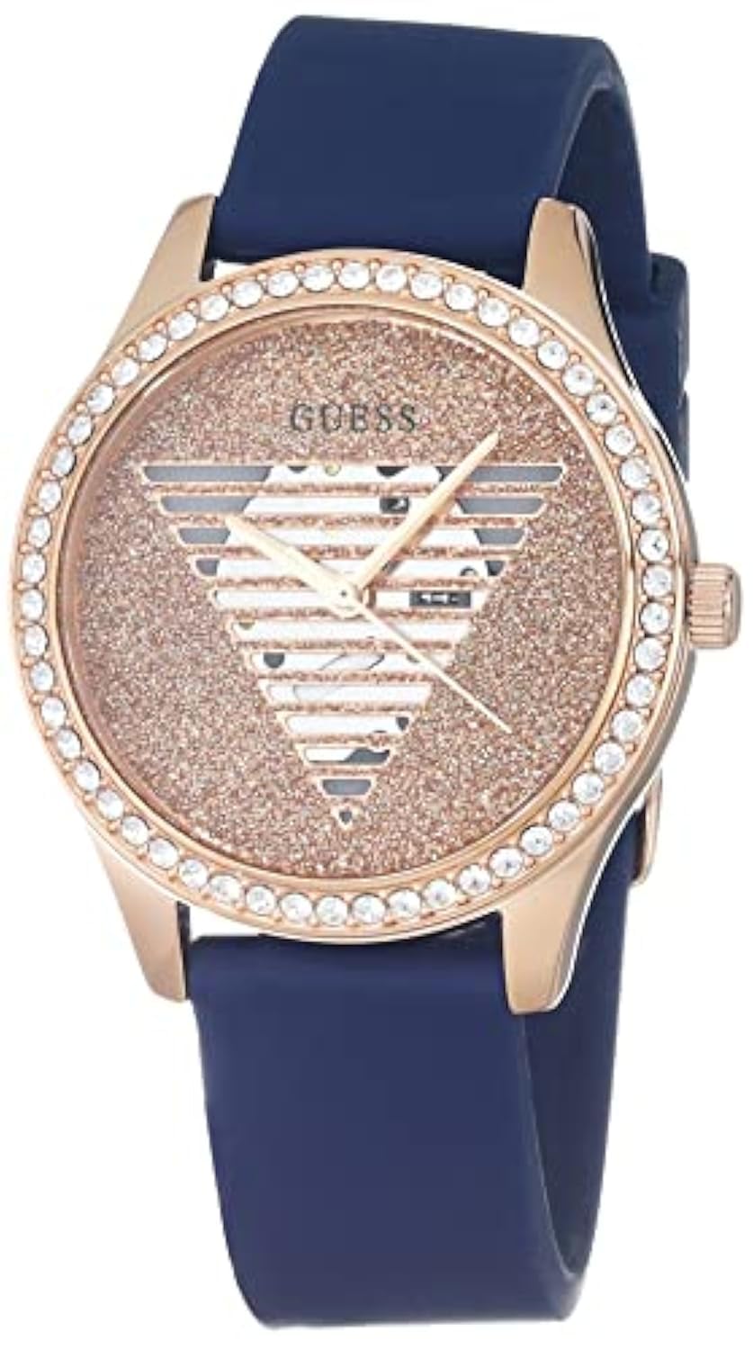 GUESS Silicone Analog Gold Dial Women Watch-Gw0530L3, Blue Band (B0BN8QPRJN) Amazon Price History, Amazon Price Tracker