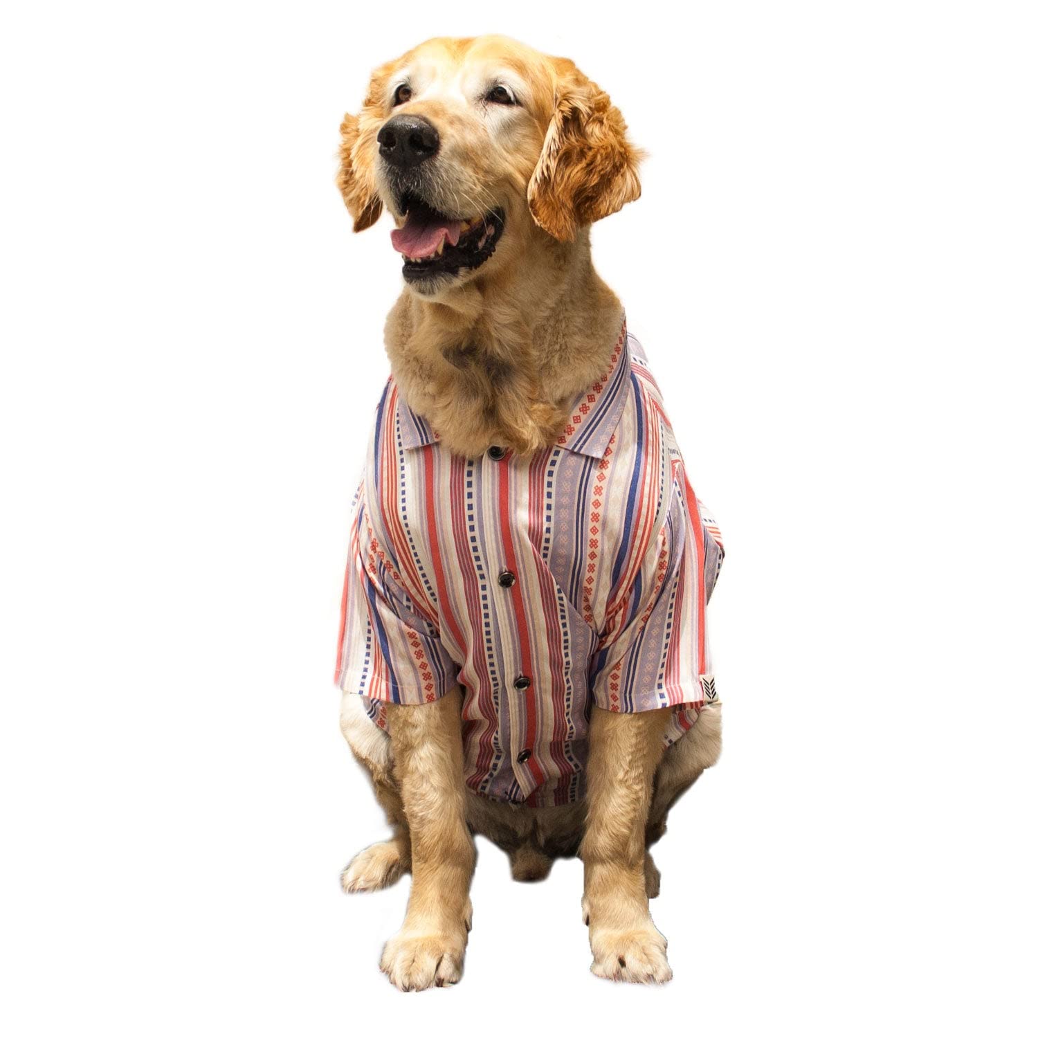 Ruse Pet Aztec Dog Collar Shirt | SoftTech Fabric Half Sleeves/Apparel/Clothes Shirt Gift for Dogs.(L) (B0B2PHK8P4) Amazon Price History, Amazon Price Tracker
