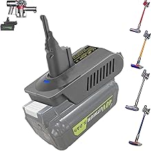 URUN 2-in-1 V7V8 Adapter for Ryobi 40V Lithium Battery Convert to for Dyson V7V8 Handheld Vacuum Cleaner Compatible with Dyson Vacuum Cleaner V7/V8 Series