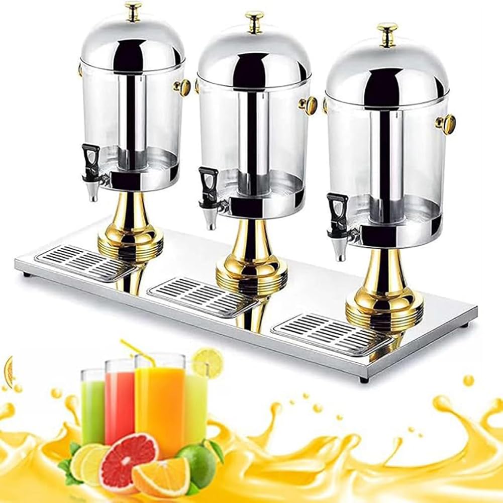 Dispensador de bebidas – Dispensador de bebidas de gran capacidad para eventos, ideal para limonada, té, café, leche y almacenamiento de agua