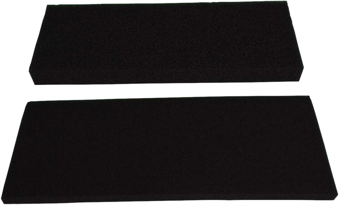 Filter Foam Sponges, Bio Sponge Filter Media Pad, 2PCS Cut-to-Size Foam for Aquarium Fish Tank Pond Canister Filter
